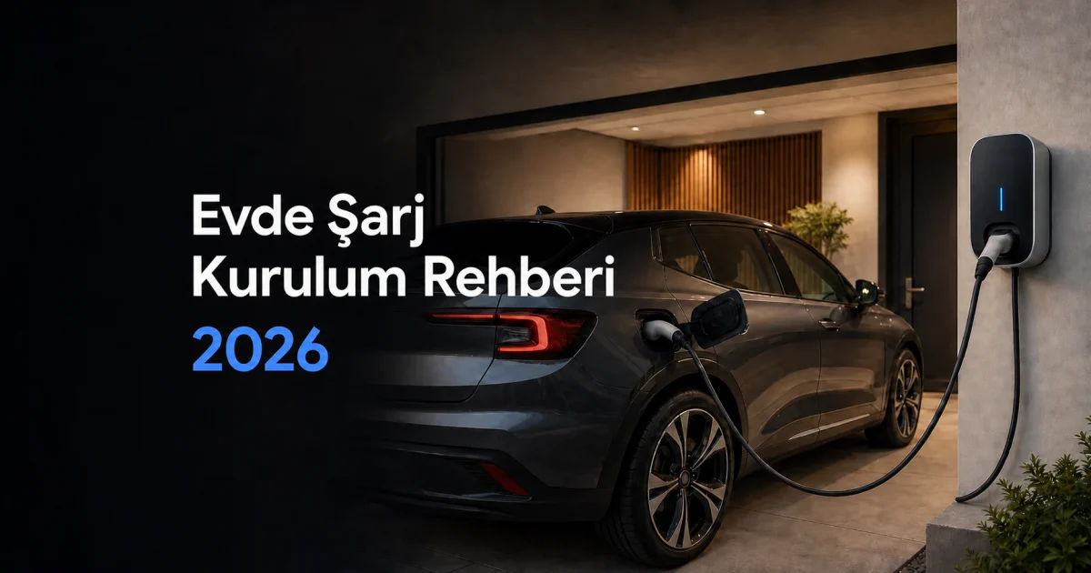 Evde Elektrikli Araç Şarj İstasyonu Kurulumu: Kırıkkale 2026 Rehberi