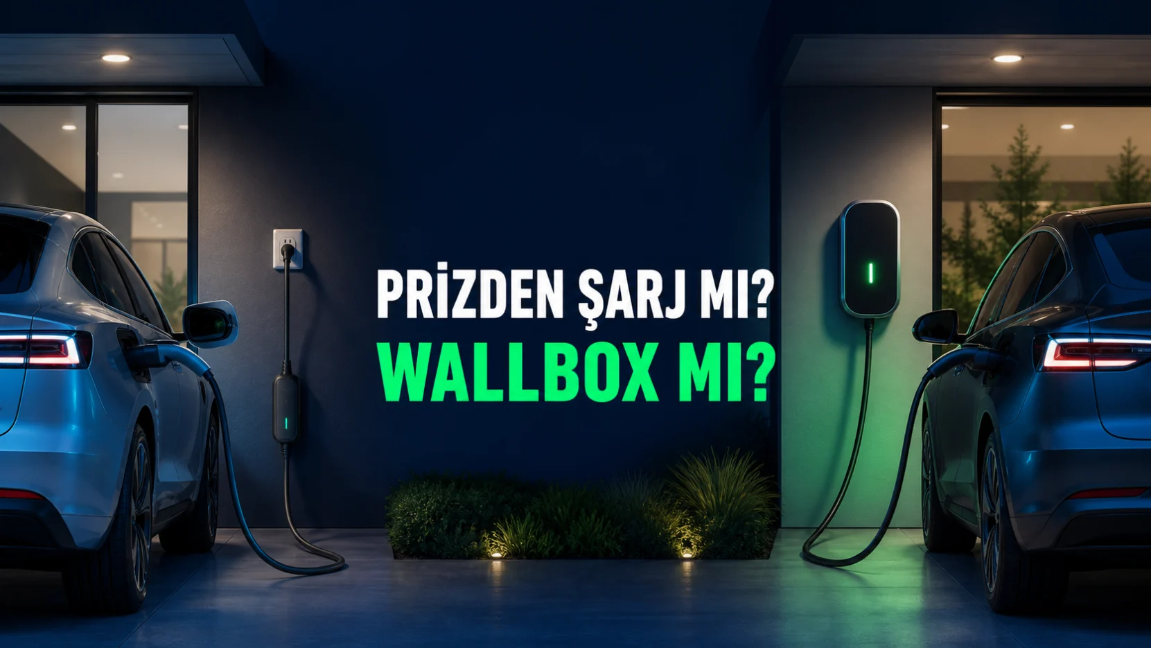 Prizden Şarj mı, Wallbox mı? Hız ve Güvenlik Karşılaştırması
