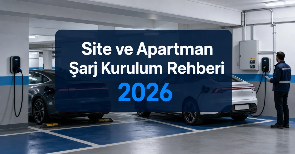 Apartman ve Sitelerde Şarj İstasyonu Kurulumu: İzinler ve Süreç